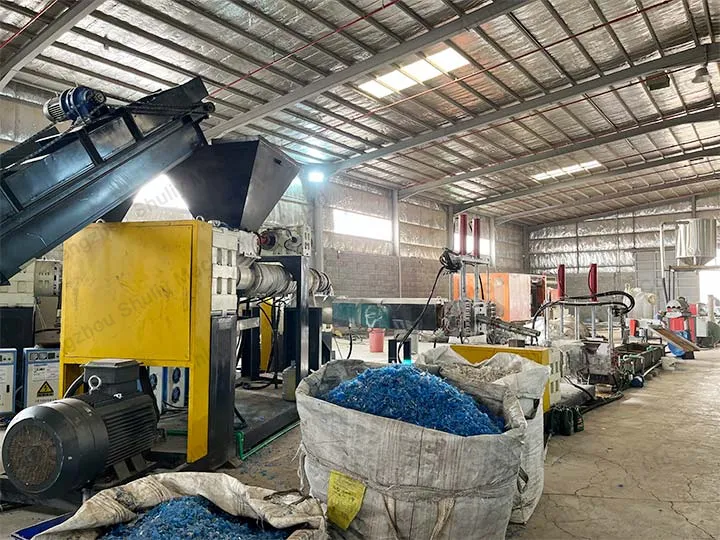 plastic recycling plant in Saudi Arabia