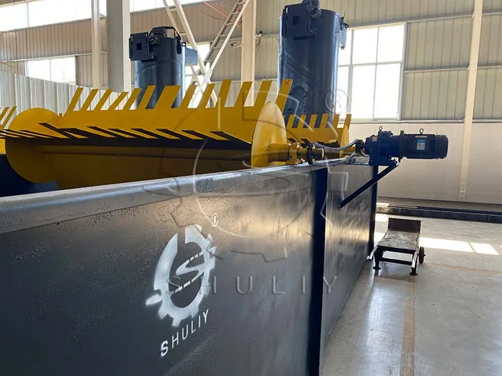 plastic washing tank for PP PE film recycling