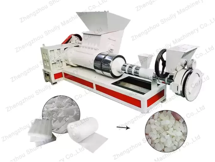 EPE Styrofoam Pelletizing Machine