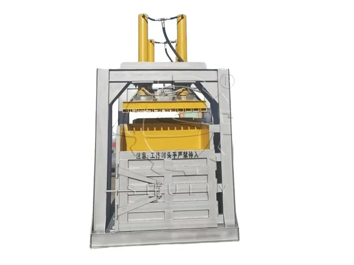 plastic baler machine