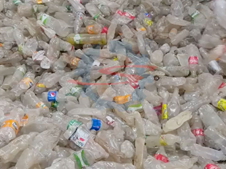 waste plastic bottles