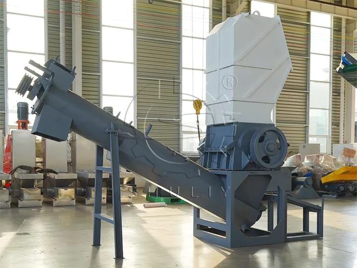 waste plastic crusher machine