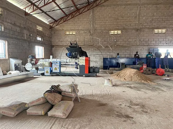 plastic pelletizing factory