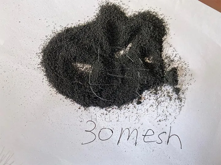 30 mesh rubber crumbs