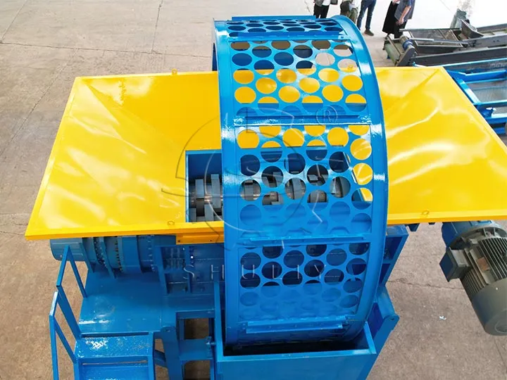 tire shredding equipment