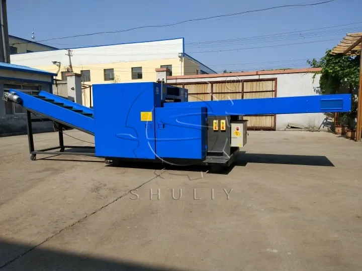 cotton waste cutting machine