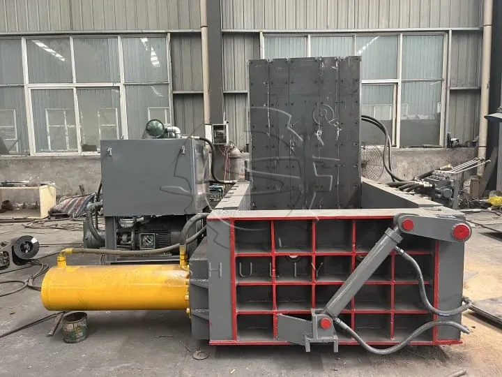 scrap metal baler