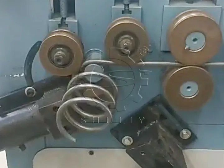 Steel Ring Coiling Process