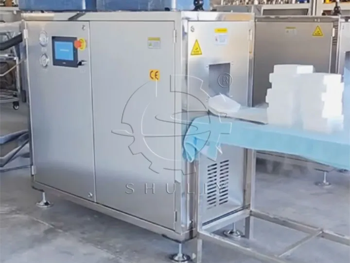 dry ice block machine