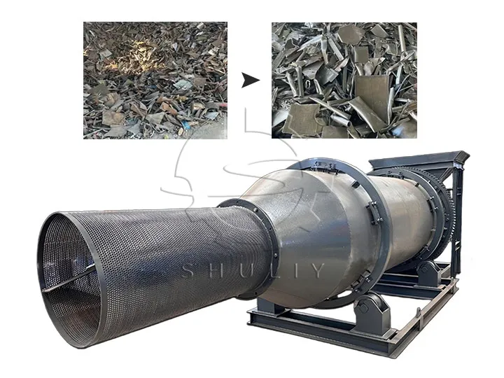 Scrap Metal Polishing Machine