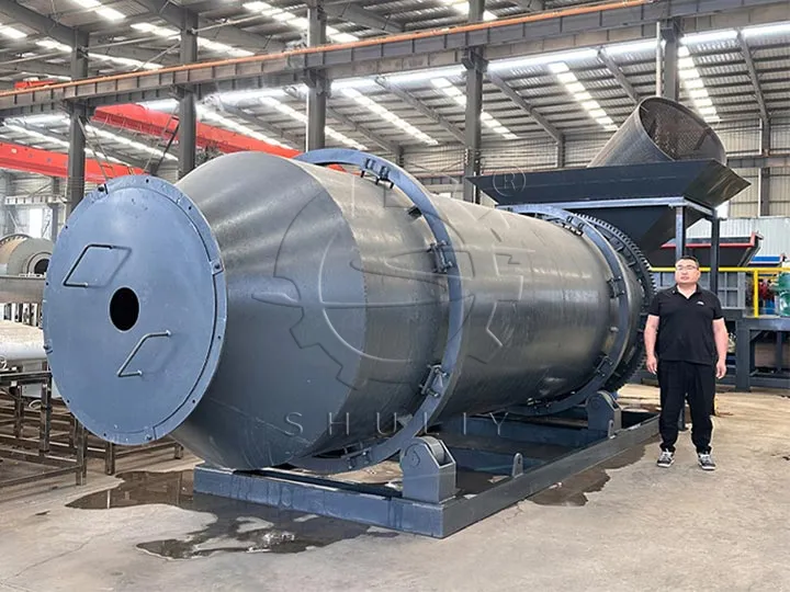 scrap metal drum polisher