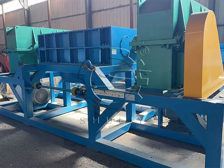 tire shredding equipment