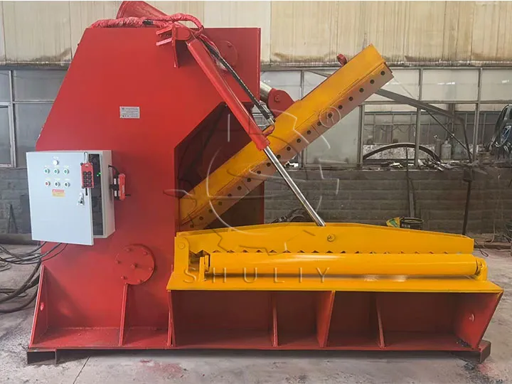 découpeur de pneus OTR