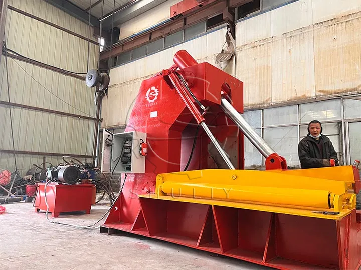 OTR Tire Recycling Machine
