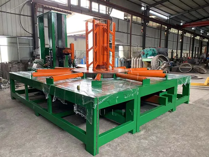 OTR tire dismantling Machine