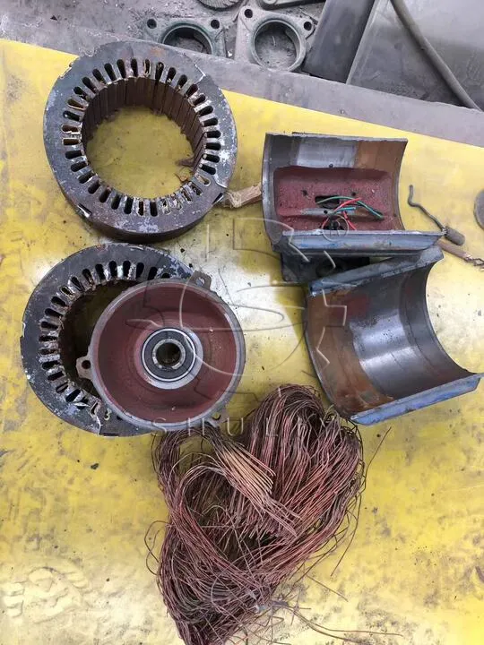 A Disassembled Motor