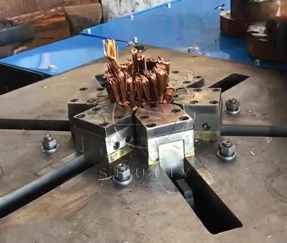 Extracting Copper Wire from the Motor Core