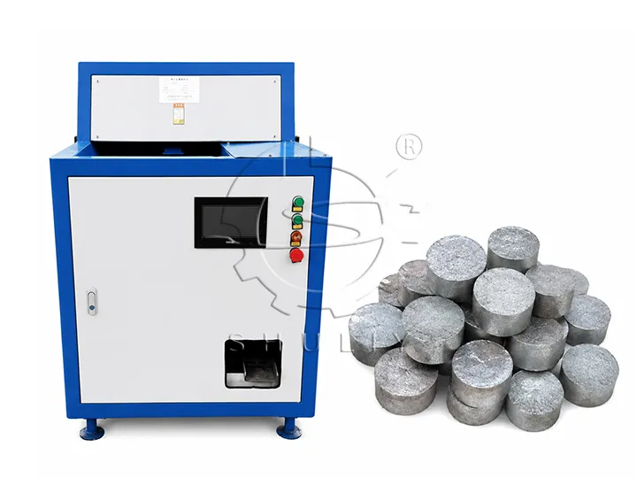 metal chip briquetting machine