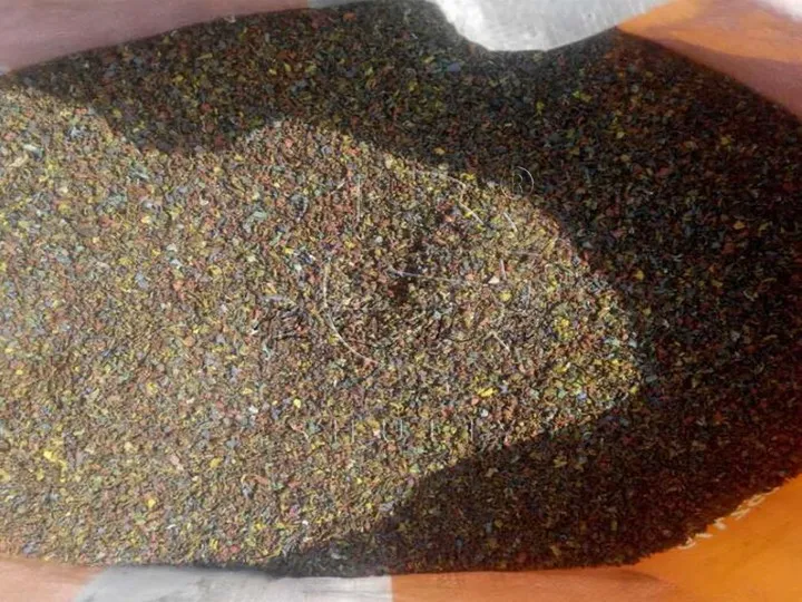 Separated plastic
